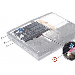 Замена аккумуляторной батареи Dell Alienware M14x